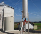 Energy recovery from whey permeate, Switzerland