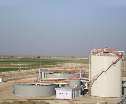 Wastewater treatment for beet sugar factory, Turkey