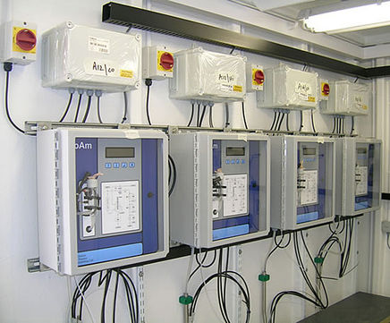 Bran Sands WwTW ammonia influent monitoring kiosk