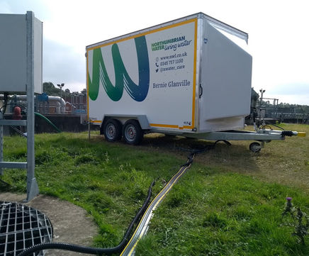 Bespoke analytical trailer for Northumbrian Water