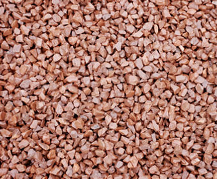 Red granite aggregates