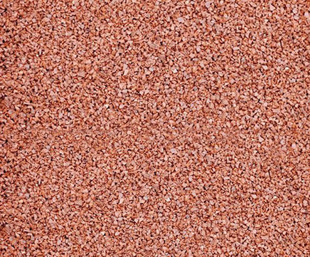 Cloburn fine red cubical aggregates