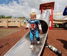 Ty Hafan Children's Hospice play area makeover