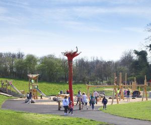 Landscape and play combined - Cuthill Park 