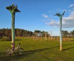 Upside Down Tree Sculptures 9124431740