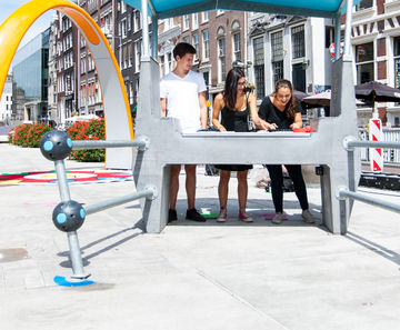 Fono DJ Table - outdoor interactive DJ booth