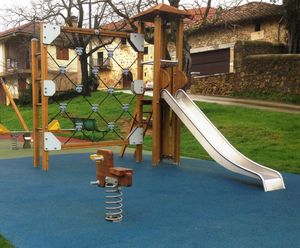Natura climbing net and tower T40B-N