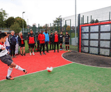 Lappset Interactive Sutu football wall for Sport England - on this page