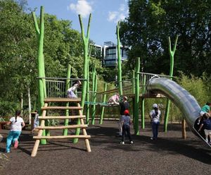 Bespoke treetop adventure play - Hyde Park, London