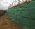 Retaining wall hydroseeded with wildflower seeds 0