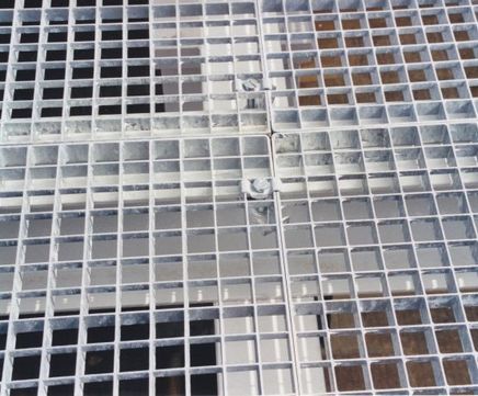 Type SP steel floor gratings