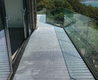 Type O5 heel-proof steel balcony