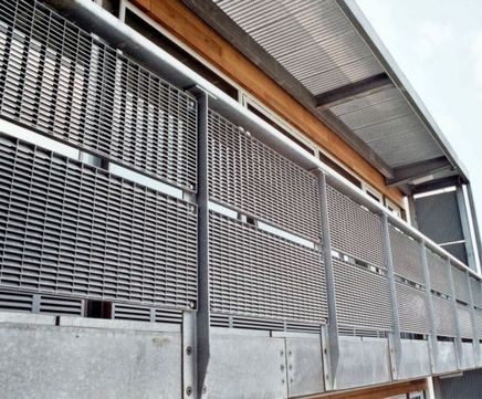 Steel brise soleil systems