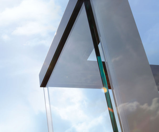B30 frame and infill balustrade for glass or railings
