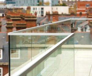 B40 frameless glass balustrade 