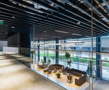 Balustrades and handrails for BT HQ