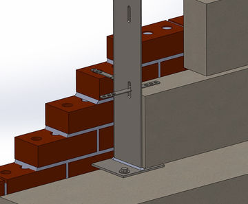 Stainless steel and mild steel windposts