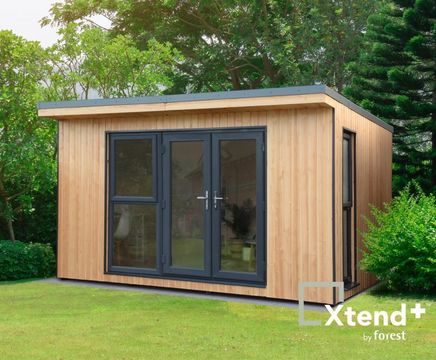Xtend 4.0+ energy-efficient timber garden office