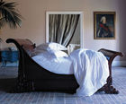Brodsworth antique sienna mahogany bed