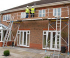 Roofline System continuous roof access platform