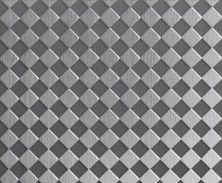 Embossed stainless steel sheets