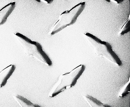 Textured stainless steel sheets