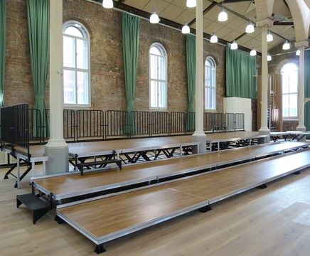 Bespoke staging solution for Hallé Orchestra, Manchester