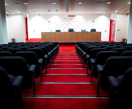 Asset chair in VIP Press Conference room