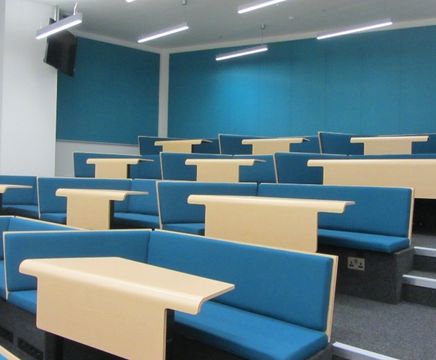 New bespoke bench seating for lecture theatre