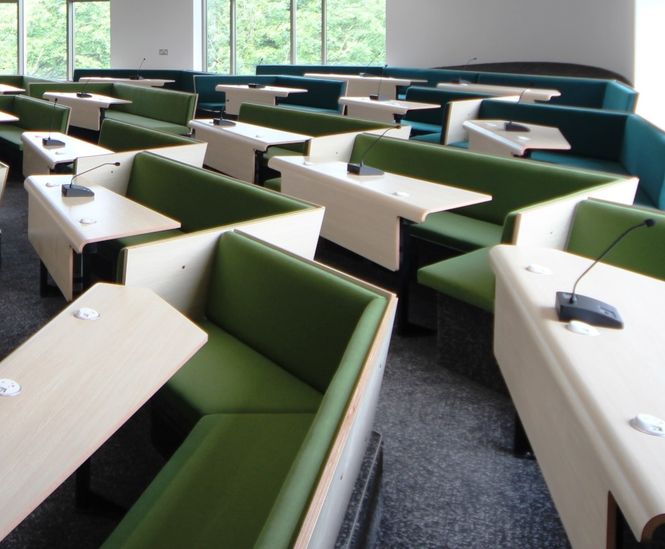 Collaborative bench seating for the University of Kent | CPS Seating