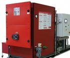 STU modulating commercial wood pellet biomass boiler