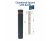 Recycled plastic square bollard with chamfer top - banded 2