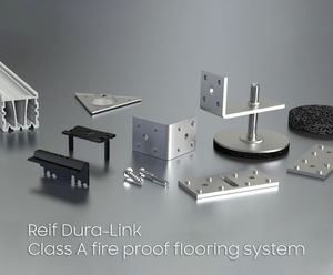First 'Class A' fire-rated pedestal flooring system