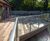 Composite decking and balustrades for hospice refurb 1