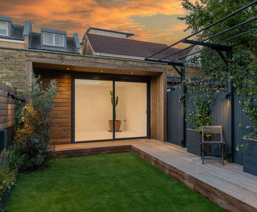 55m2 of Grad Thermo Ash deckboards for house renovation