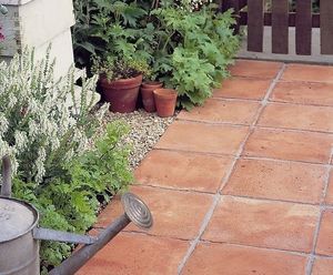 Stunning terracotta tiles - for your home and garden