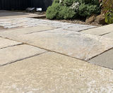 Antique Cotsway limestone paving - on this page