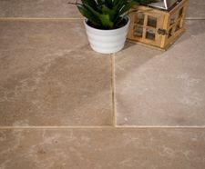 Burford tumbled limestone flooring flagstones