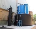 SB bulk tank vent scrubbers for fuming chemicals