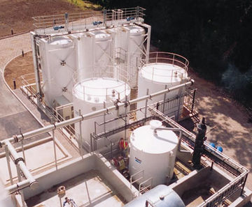 Dual laminate GRP tanks
