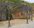Large bespoke roofed pergola shelters cars in Caribbean resort 1