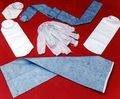 Needle felt and fabric filter bags