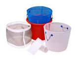 Synthetic mesh filter basket liners - on this page