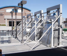HUBER Fine Screen STEP SCREEN SSV - stainless steel wastewater screen