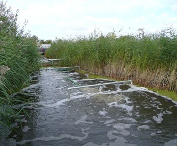 Airport run-off treatment, Mayfield Farm Treatment Works