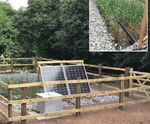 Forced Bed Aeration™ reedbed for small housing development