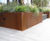 Bespoke corten steel planters 1