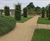 Titan steel pathway edging - RHS Wisley gardens 5