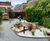 Steel edging helps transform palliative care garden 1