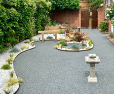 Steel edging helps transform palliative care garden